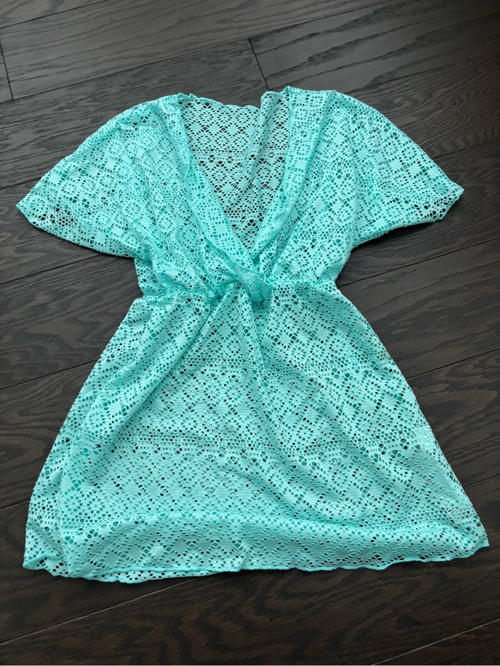 NWOT, unworn - girl’s swim coverup, size 9